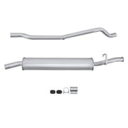 Hella End Silencer Rear fits Fiat Tempra 1990-1996 1.4 1.6