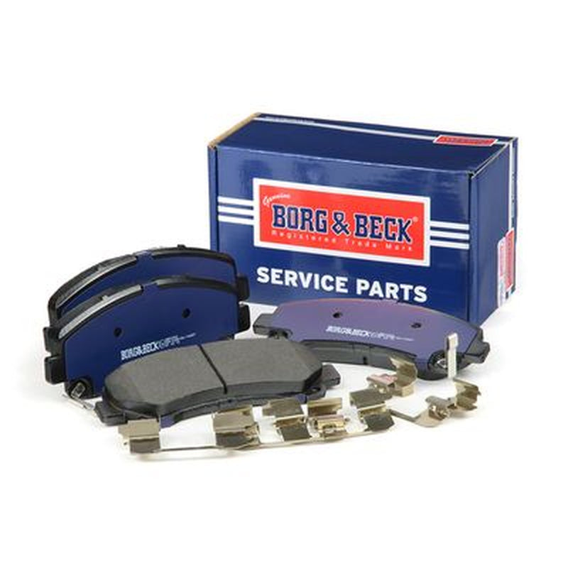 Borg & Beck Front Brake Discs & Pads fits Isuzu D-Max II 2012-2022 1.9 2.5