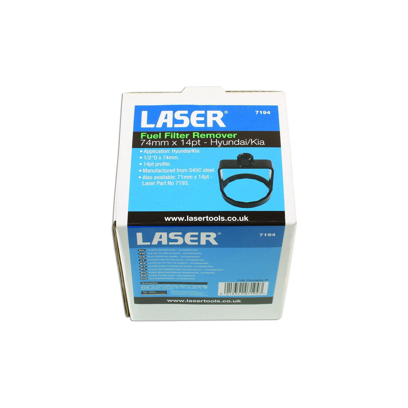 Laser Fuel Filter Remover 1/2"D 74mm 7194 Laser - Dynamic Drive