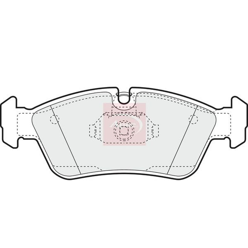 Apec Front Vented & Rear Vented Brake Discs & Pads fits BMW 3 Compact 1997-2000