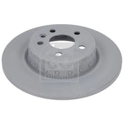 Febi 2 x Solid Rear Brake Discs 199174-x2