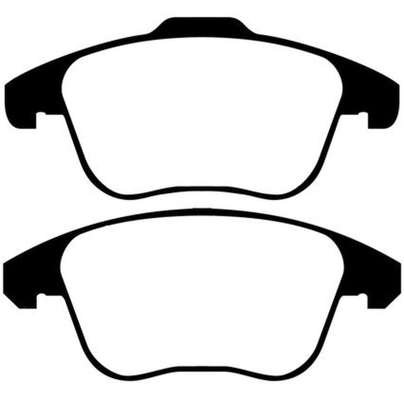 Abtex Front Brake Pad Set fits Citroën C4 2004-2011 2.0