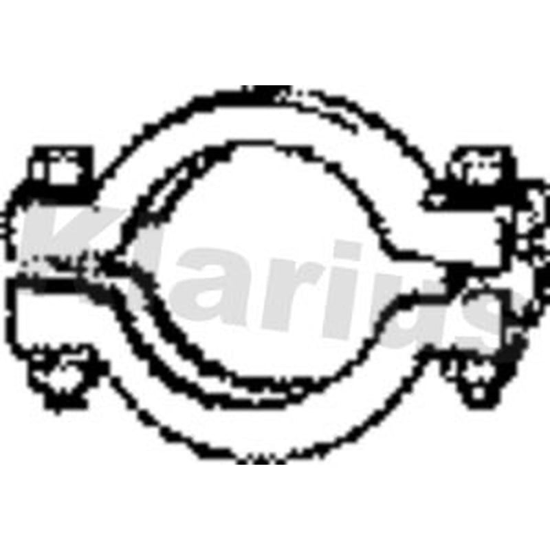 Klarius Exhaust System Clamping Piece OD ID 65mm Wide