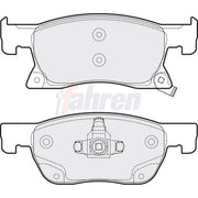 Fahren Front Brake Pad Set FBP3781