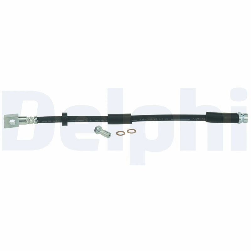 Delphi Brake Hydraulic Hose Line Rear fits Jaguar X-Type I 2001-2009