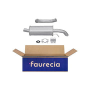 Hella End Silencer Rear fits Citroën Bx 1986-1993
