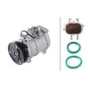 Hella Air Conditioning Compressor fits Chrysler Voyager 2000-2008 2.5 2.8