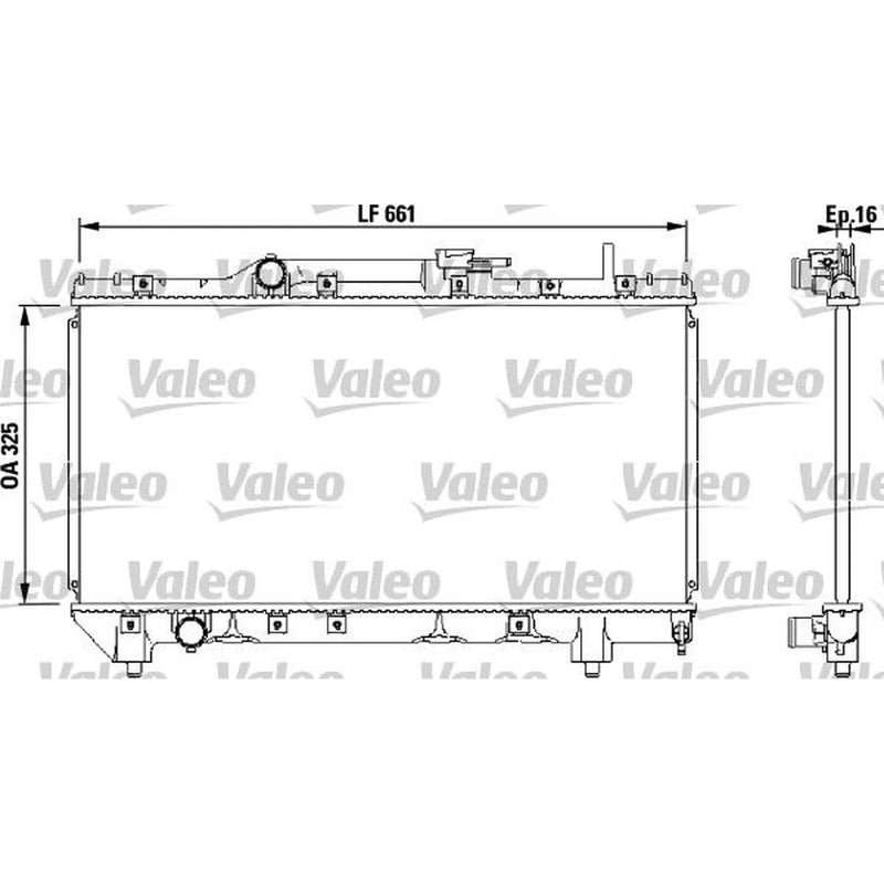 Valeo Engine Radiator 731565