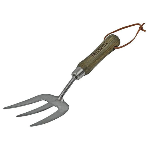 Faithfull Prestige Stainless Steel Hand Fork Ash Handle Faithfull - Dynamic Drive