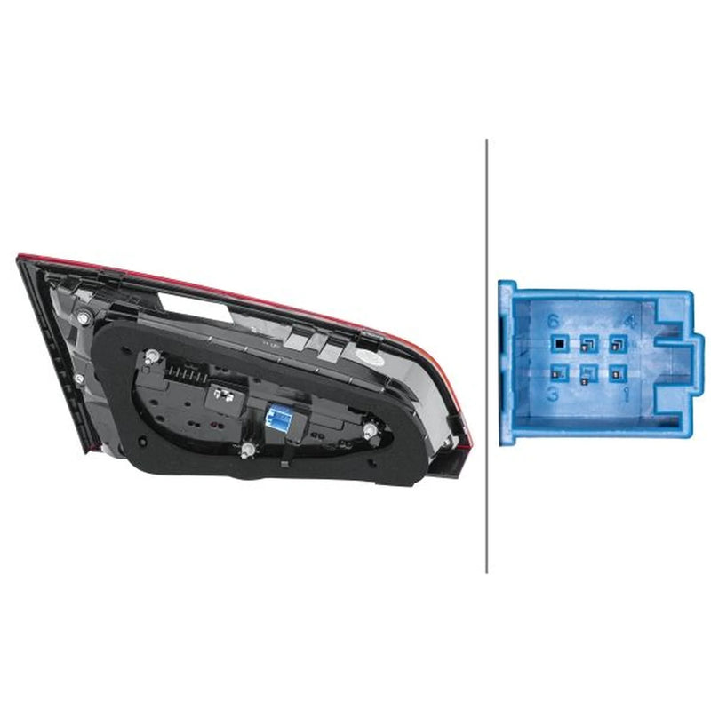 Hella Tail Light / Lamp LED Right fits Audi A3 2012-2020 1.0 1.2 1.4 1.5 1.6 1.8