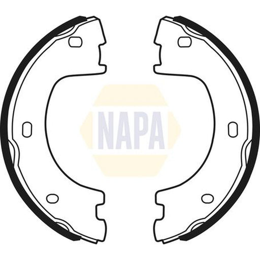NAPA Parking Brake Shoe Set fits Mercedes-Benz Sprinter 3,5-T Bus 2011-2016