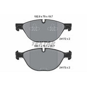 Textar Front Brake Pad Set 2417201