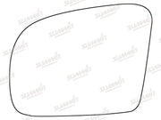 Summit Stick-On Standard Mirror Glass fits Mercedes M Class 08 to 15 LHS Summit - Bars 4 Cars