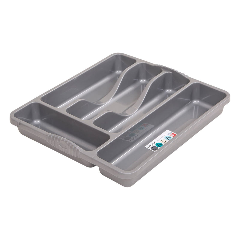 Cutlery Tray or Draw Organiser in Silver k0110 UK Camping And Leisure - Dynamic Drive