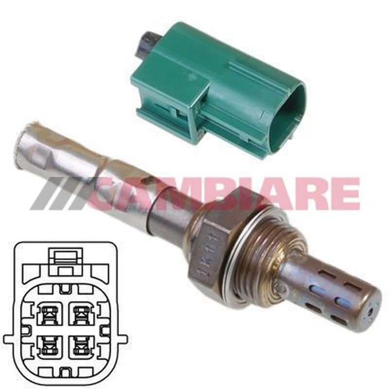 Cambiare O2 Lambda Oxygen Sensor after catalytic converter fits Nissan Almera