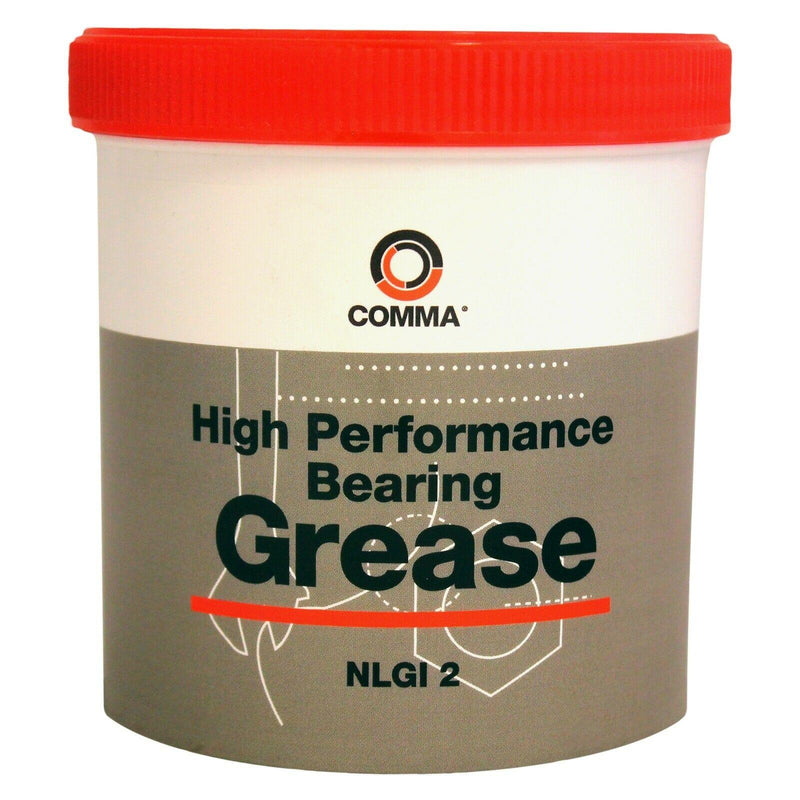 Comma High Performance Bearing Grease NLGI 2 (BG2500G) - 500g 0.5kg Comma  - Dynamic Drive
