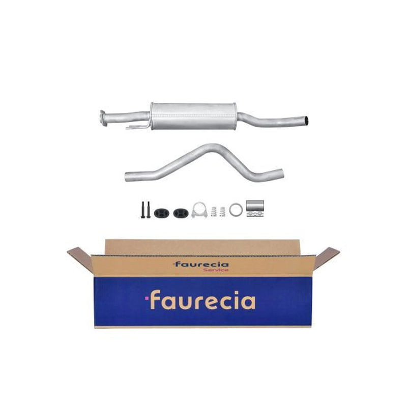 Hella Middle Silencer fits Opel Astra F 1992-1998 1.7