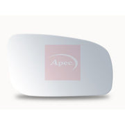 Apec Exterior Wing Mirror Glass Right fits Audi A3 1996-2003 1.6 1.8 1.9