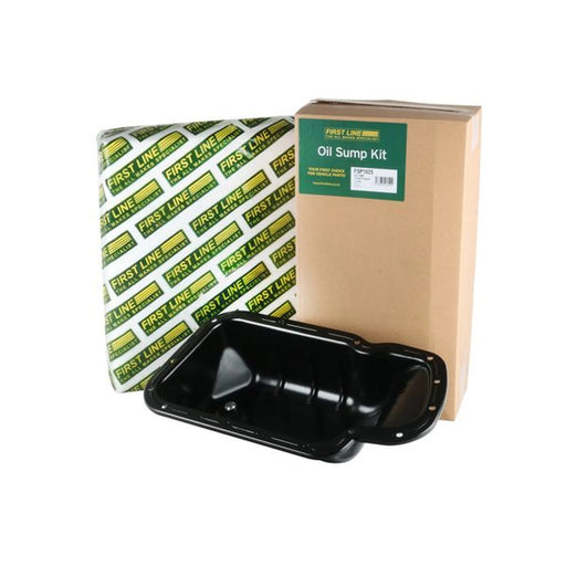 First Line Engine Oil Sump Pan Steel fits Citroën Ax 1986-1998 1.4