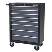 Sealey Rollcab 8 Drawer with Ball-Bearing Slides Black/Grey AP3508TB Sealey - Dynamic Drive