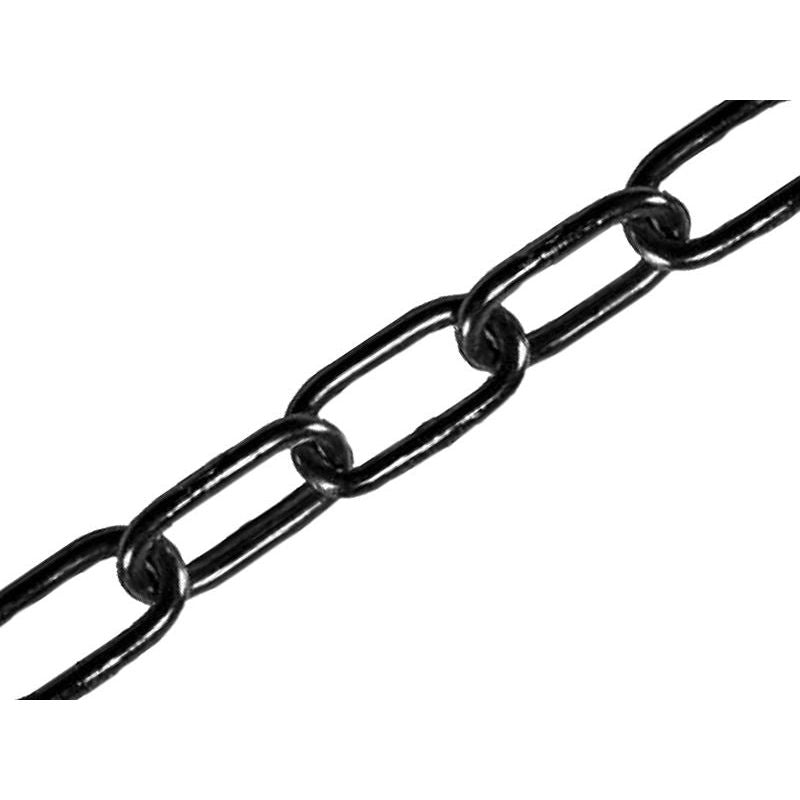 Faithfull Black Japanned Chain 5.0mm x 2.5m - Max. Load 160kg Faithfull - NN4 Online