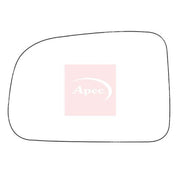 Apec Exterior Wing Mirror Glass Left fits Honda Cr-V 2001-2007 2.0 2.2