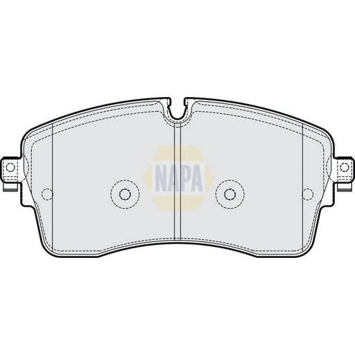NAPA Front Brake Pad Set NBP1654