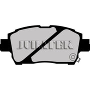 Juratek Front & Rear Brake Discs & Pads fits Toyota Yaris 1999-2005 1.0 1.3 1.4
