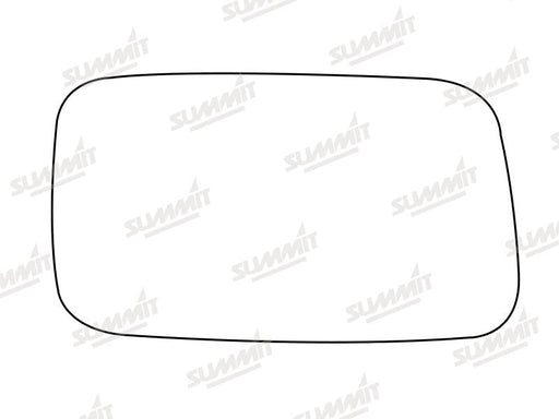 Summit Stick-On Standard Mirror Glass fits Fiat Cinquecento RHS Summit - Bars 4 Cars