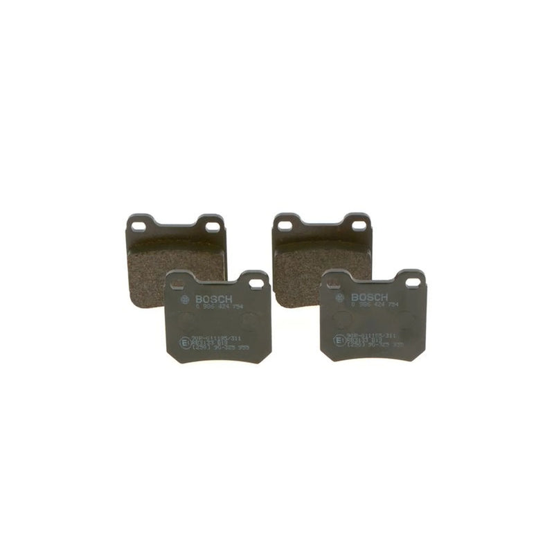 Bosch Front & Rear Pads fits Opel Senator B 1990-1993 2.5