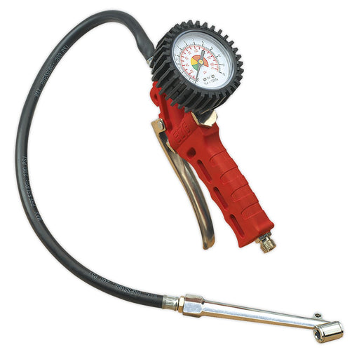 Sealey Tyre Inflator with Twin Push-On Connector SA9312 Sealey - Dynamic Drive