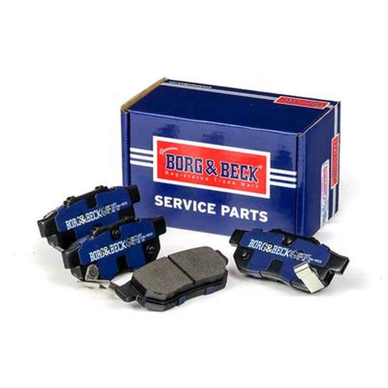 Borg & Beck Rear Brake Discs & Pads fits Honda Civic Aerodeck 1998-2001 1.6