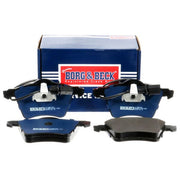 Borg & Beck Front & Rear Brake Discs & Pads fits VW Transporter Platform