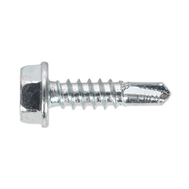 Sealey Self Drilling Screw Assortment 410pc Hex Head Zinc AB061SDH Sealey - Dynamic Drive