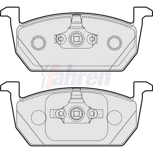 Fahren Front Brake Pad Set FBP3909