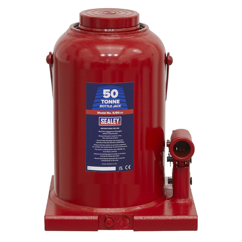 Sealey Bottle Jack 50 Tonne SJ50 Sealey - Dynamic Drive