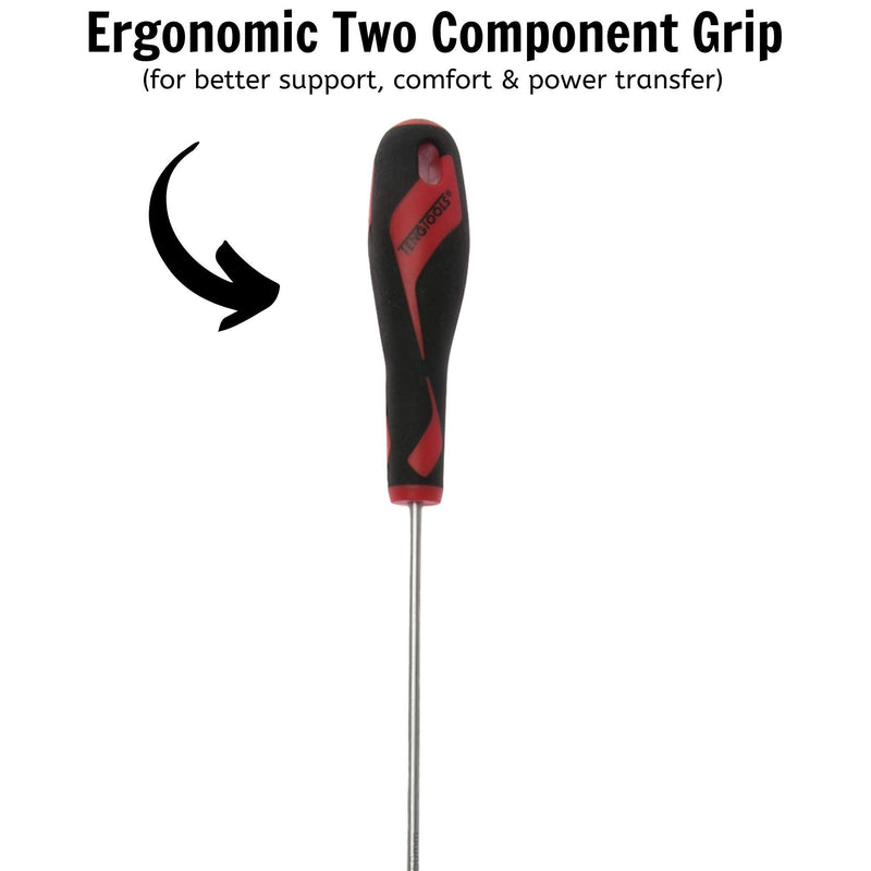 Teng Tools PZ Screwdriver PZ4 x 200mm XL Hex Shaft Teng Tools - Dynamic Drive