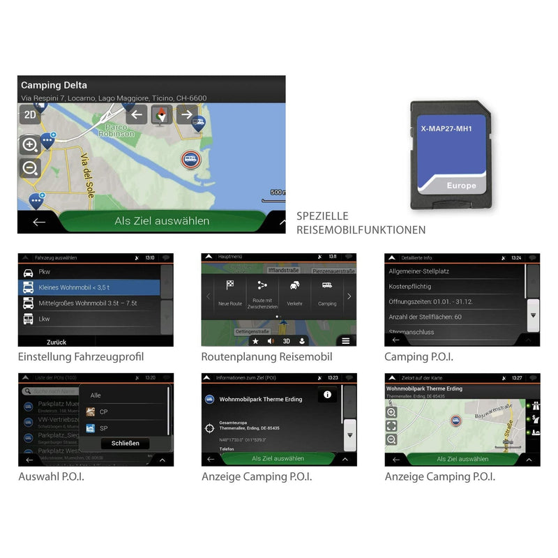 Xzent Sd Card Map27 For X-F270 X-F280 X-427 3 Yrs M/Home X-MAP27-MH3 Xzent - Dynamic Drive