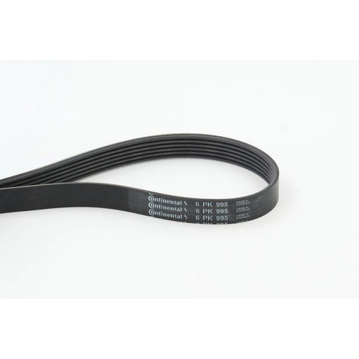 Continental CTAM Multi V-Ribbed Drive Belt fits Audi A2 2000-2005 1.2 1.4
