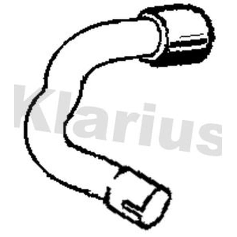 Klarius Exhaust Pipe OD fits Ford Kuga I 2008-2012 2.0