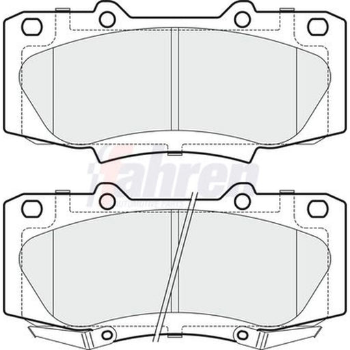 Fahren Front Brake Pad Set FBP3719