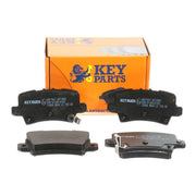 Key Parts 4 x Rear Brake Pad Set fits Honda Civic VIII 2005-2012 1.4 1.8 2.0 2.2