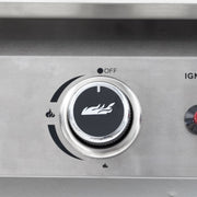 Dellonda 4 Burner Stainless Steel Portable Gas Plancha with Warming Rack 10kW Dellonda - Dynamic Drive