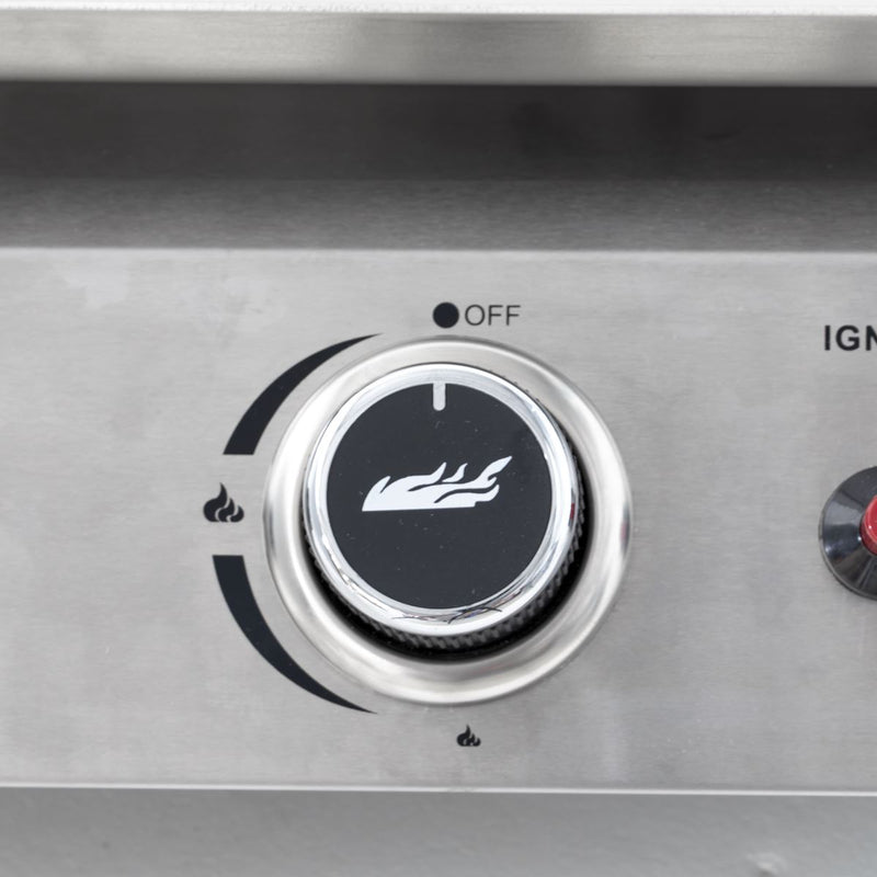 Dellonda 4 Burner Stainless Steel Portable Gas Plancha with Warming Rack 10kW Dellonda - Dynamic Drive
