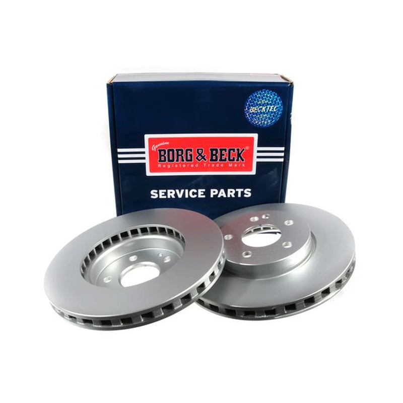 Borg & Beck Front Brake Vented Discs & Pads fits Mercedes-Benz Marco Polo Camper