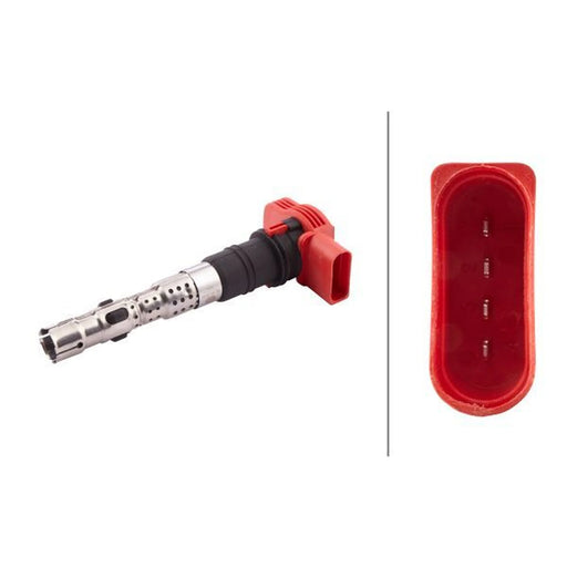 Hella Ignition Coil Pack fits Audi A4 B6 2003-2005