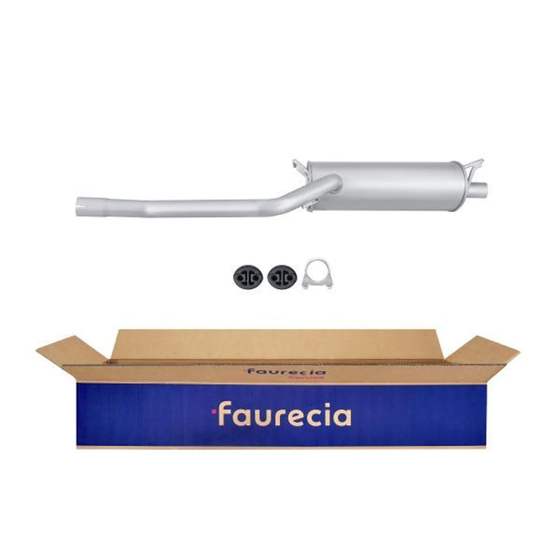 Hella End Silencer Rear fits Toyota Avensis 1997-2000 1.6