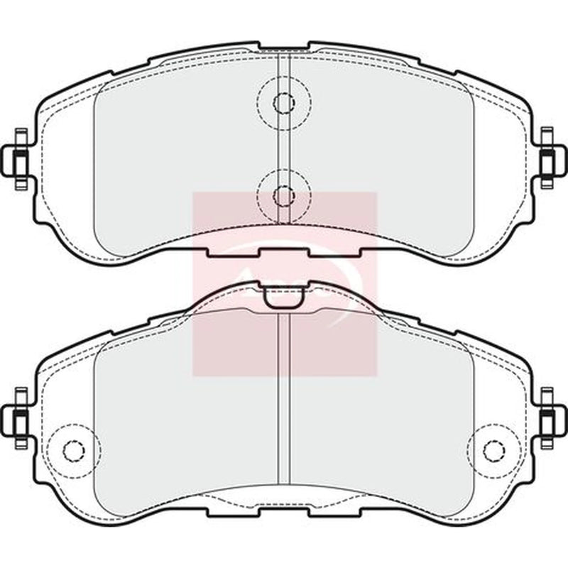 Apec Front Brake Pad Set PAD1971