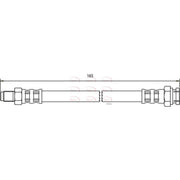 Apec Brake Hydraulic Hose Line outer HOS3588