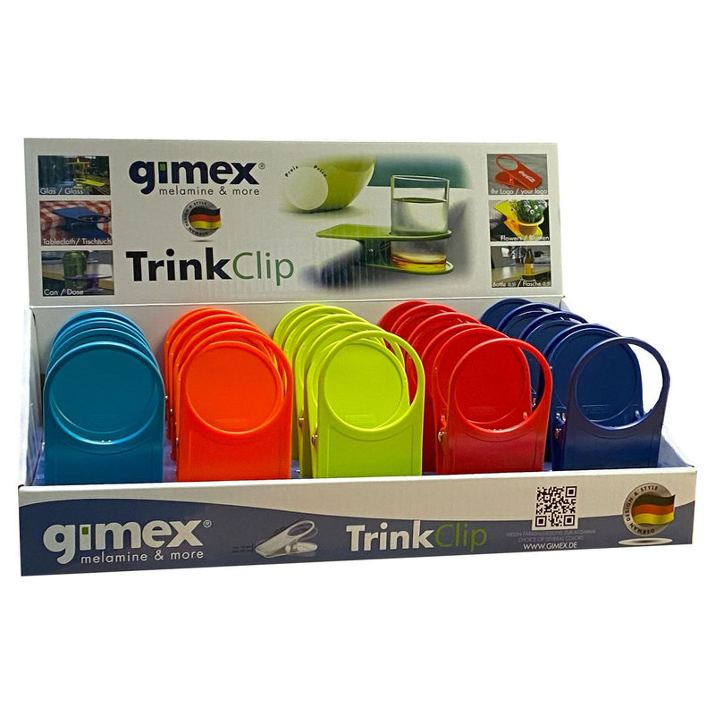 Table clip 5 colours (Display pack of 20) 100029 Quest - Dynamic Drive
